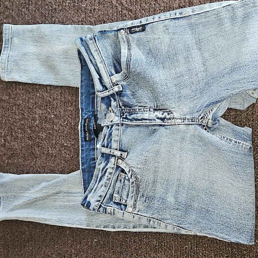 Silver Jeans Light Blue Skinny Jeans (Girls)